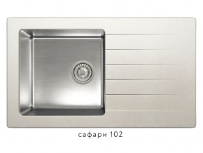 Мойка комбинированная Tolero twist TTS-860 Сафари 102 в Озёрске - ozyorsk.magazin-mebel74.ru | фото