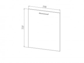 П 60 Комплект для посудомоечной машины 600 мм (цоколь + фасад) ЛДСП в Озёрске - ozyorsk.magazin-mebel74.ru | фото