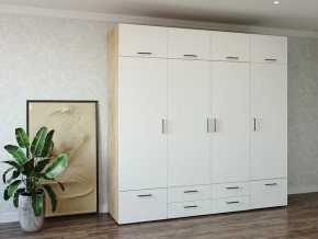 Шкаф распашной 2400К Жемчуг в Озёрске - ozyorsk.magazin-mebel74.ru | фото