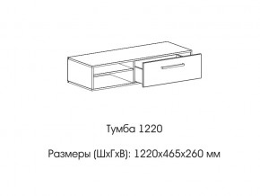 Тумба 1220 (низкая) в Озёрске - ozyorsk.magazin-mebel74.ru | фото